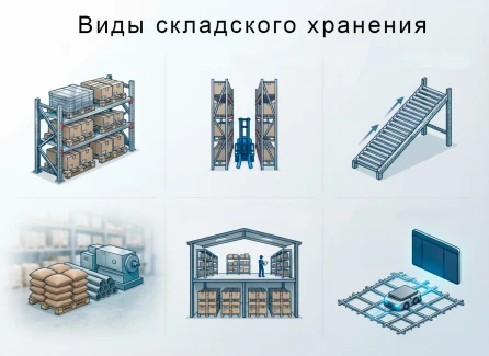 Виды хранения на складе